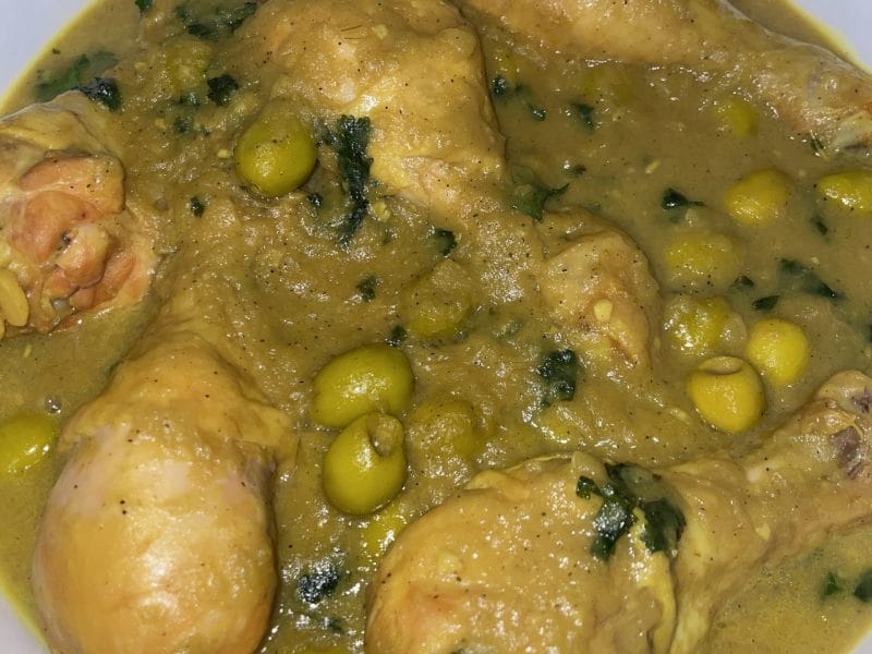 Cliquez pour zoomer ! Tajine de poulet aux olives Thermomix par sarah59460