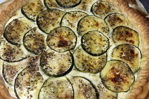 Cliquez pour zoomer ! Tarte courgettes et ricotta Thermomix par sarah59460