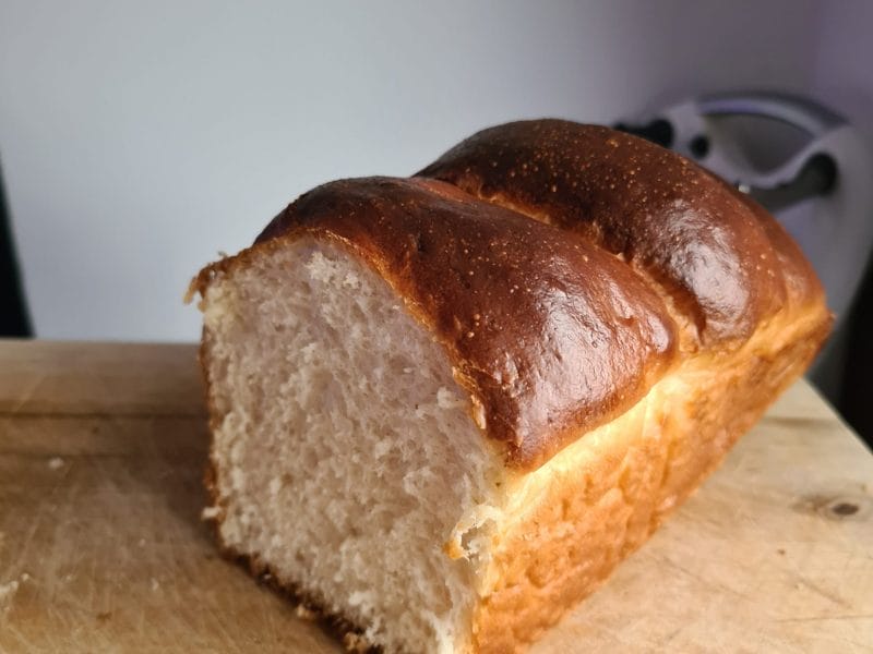 Cliquez pour zoomer ! Brioche sans beurre, sans oeufs Thermomix par ionion08