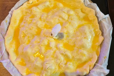 Cliquez pour zoomer ! Tourte aux cuisses de canard confites et champignons Thermomix par ionion08