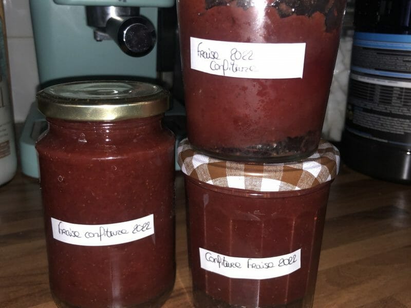 Cliquez pour zoomer ! Confiture de fraises Thermomix par beb_qtn