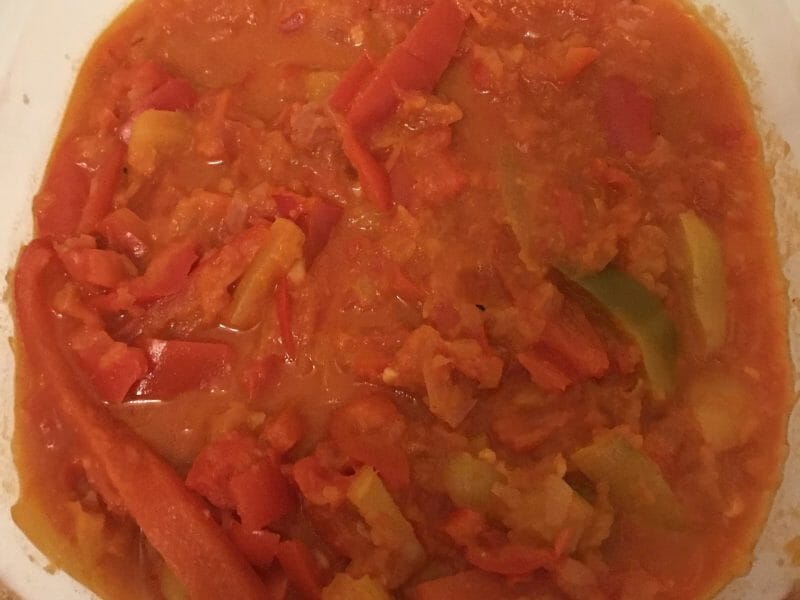 Cliquez pour zoomer ! Piperade Thermomix par lilinotte