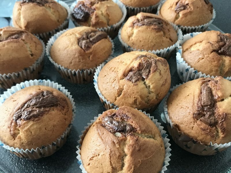 Cliquez pour zoomer ! Muffins aux pépites de chocolat Thermomix par lilinotte