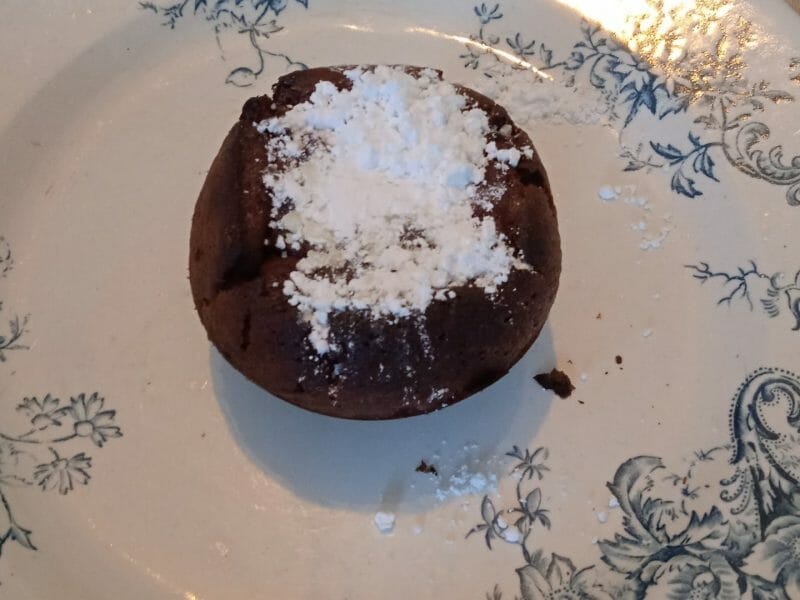 Cliquez pour zoomer ! Moelleux au chocolat cœur fondant Thermomix par lavie8