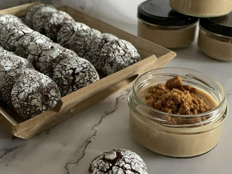 Cliquez pour zoomer ! Craquelés au chocolat Thermomix par Gourmande forever