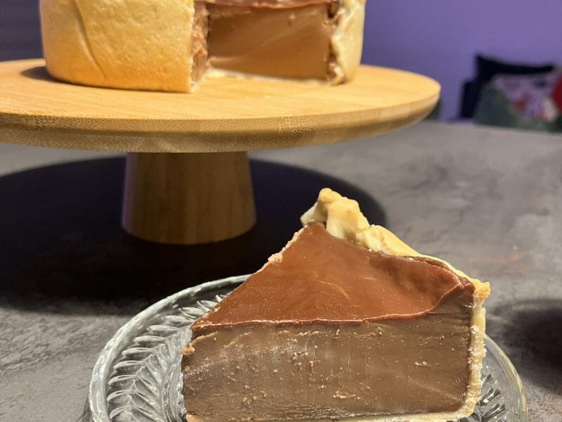 Cliquez pour zoomer ! Flan pâtissier au chocolat Thermomix par Gourmande forever