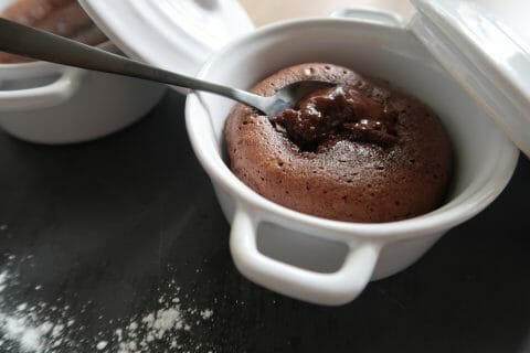 Cliquez pour zoomer ! Moelleux au chocolat cœur fondant au Thermomix