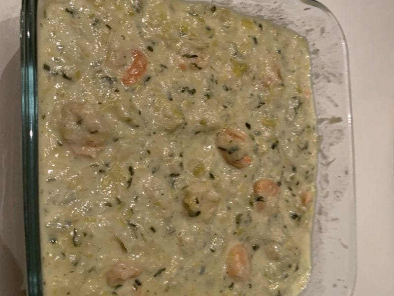 Cliquez pour zoomer ! Crevettes roses aux poireaux Thermomix par cathy_253