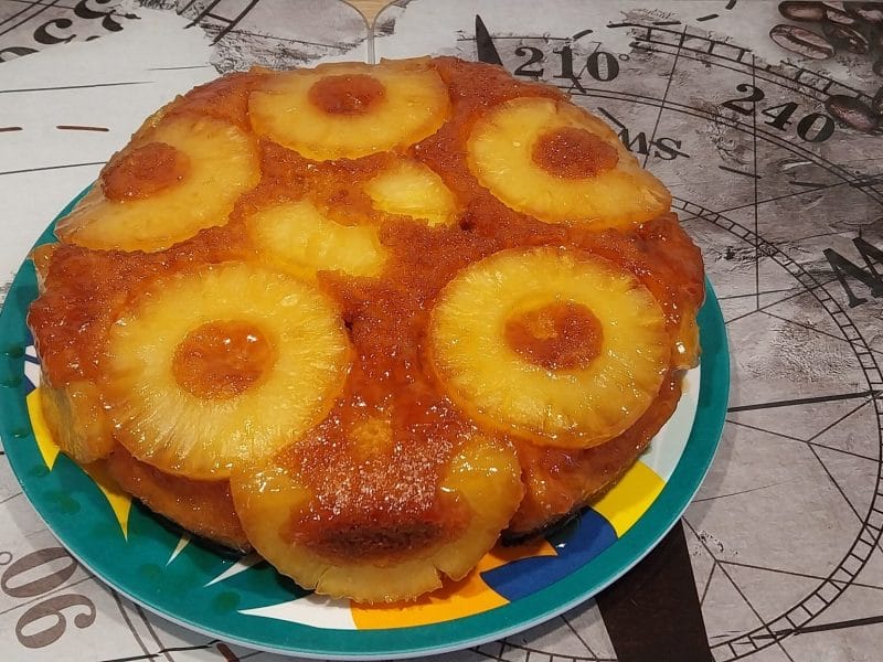 Cliquez pour zoomer ! Gâteau renversé à l’ananas Thermomix par isa_112
