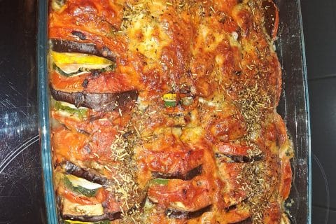 Cliquez pour zoomer ! Tian de légumes et mozzarella Thermomix par jennifer_469