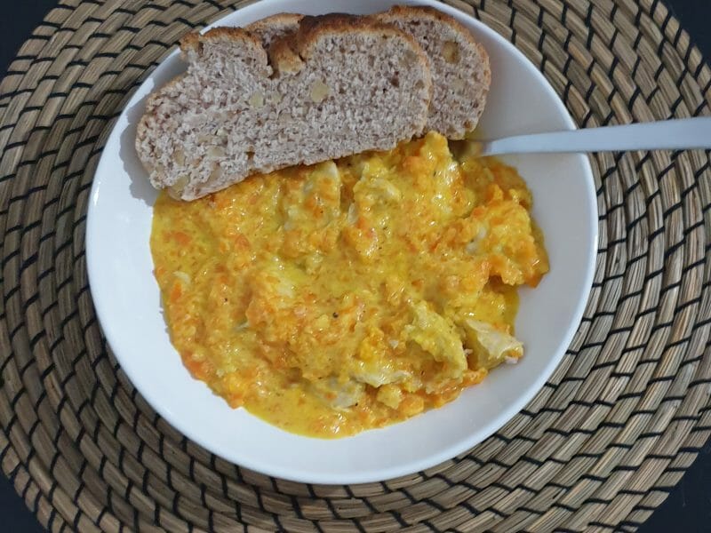 Cliquez pour zoomer ! Bouchées de poulet aux carottes Thermomix par stephaniegr92