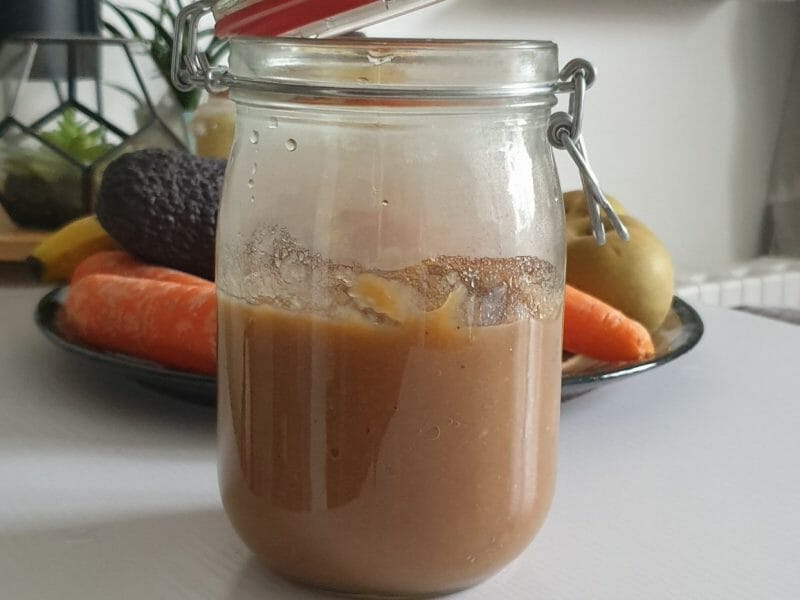 Cliquez pour zoomer ! Compote de pommes, bananes et miel Thermomix par stephaniegr92