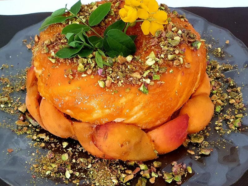 Cliquez pour zoomer ! Bavarois à l’abricot Thermomix par nominanda