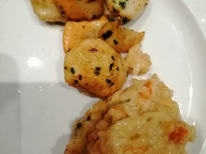 Cliquez pour zoomer ! Risotto aux carottes et parmesan Thermomix par danielle_72