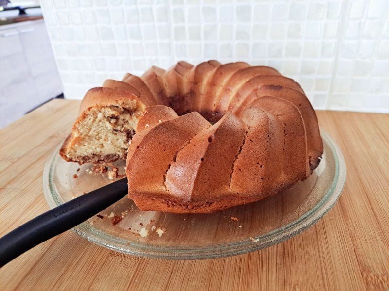 Cliquez pour zoomer ! Gâteau brioché façon cinnamon rolls Thermomix par Capsule