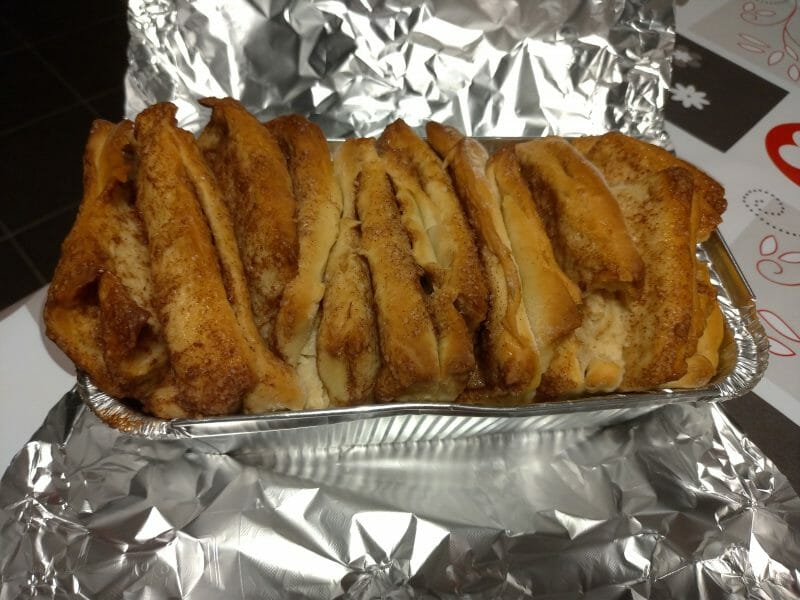 Cliquez pour zoomer ! Brioche à effeuiller à la cannelle Thermomix par Capsule