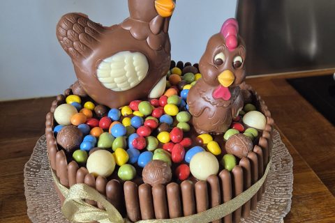 Cliquez pour zoomer ! Gâteau lapin de Pâques Thermomix par cocochrist