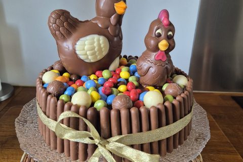 Cliquez pour zoomer ! Gâteau lapin de Pâques Thermomix par cocochrist