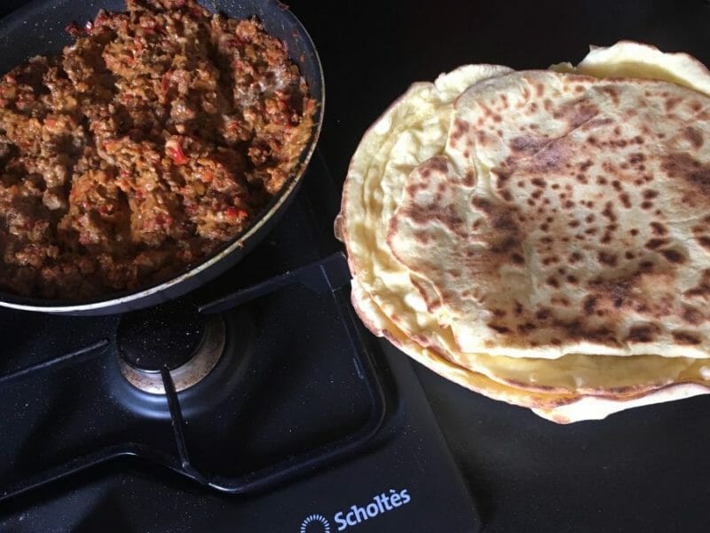 Cliquez pour zoomer ! Naans au fromage Thermomix par karine65