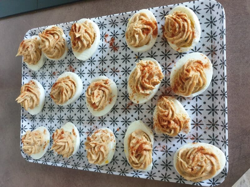 Cliquez pour zoomer ! Oeufs mimosa Thermomix par adye