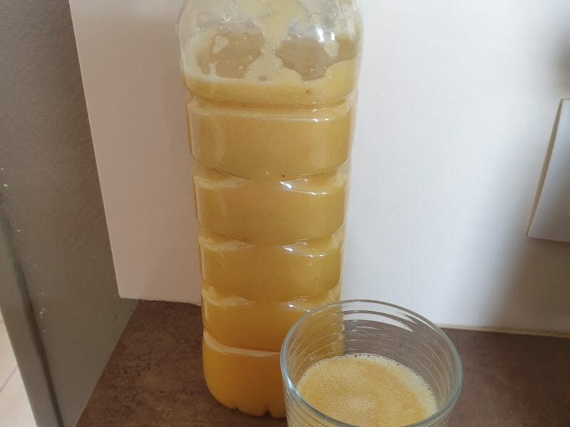 Cliquez pour zoomer ! Smoothie orange, pomme et banane Thermomix par adye