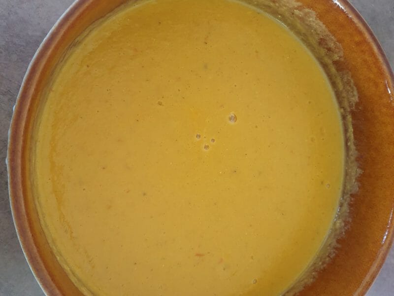 Cliquez pour zoomer ! Mouliné de lentilles corail à l’indienne Thermomix par adye