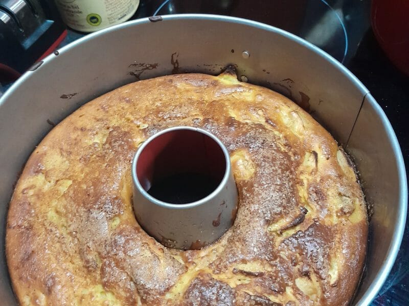 Cliquez pour zoomer ! Gâteau aux pommes et mascarpone Thermomix par caroline_736