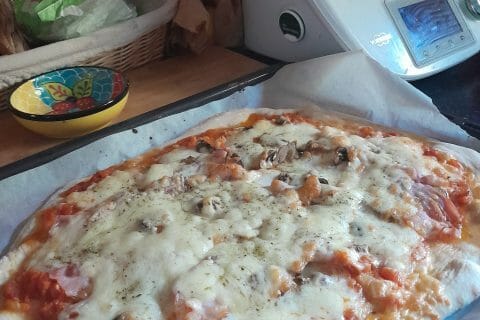 Cliquez pour zoomer ! Pizza Reine Thermomix par caroline_736