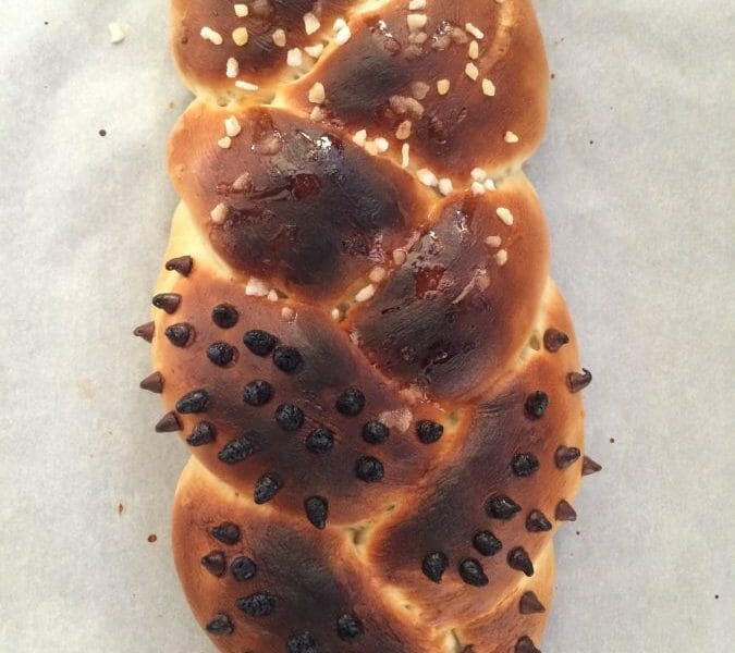 Cliquez pour zoomer ! Brioche tressée à la mie filante Thermomix par mamzellebonsplans