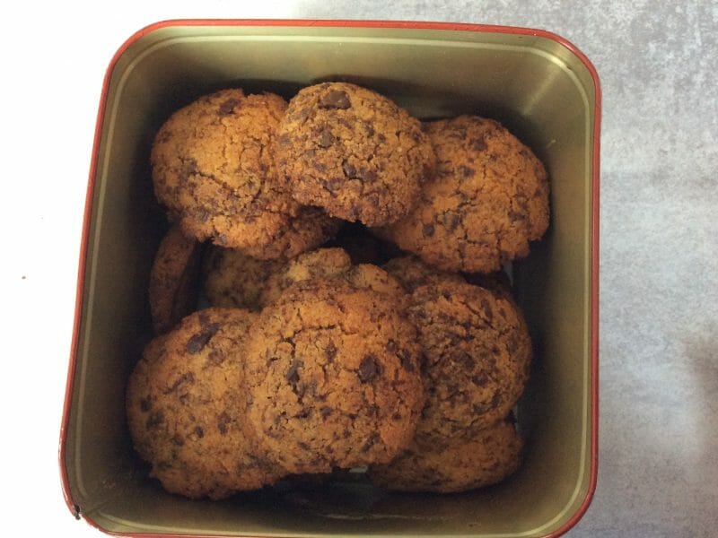 Cliquez pour zoomer ! Cookies au pain rassis et pépites de chocolat Thermomix par spirou1238