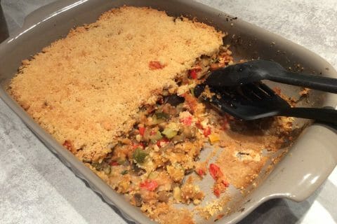 Cliquez pour zoomer ! Crumble aux légumes provençaux Thermomix par spirou1238