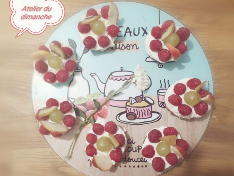 Cliquez pour zoomer ! Tarte aux fraises sans cuisson Thermomix par Harobed2603
