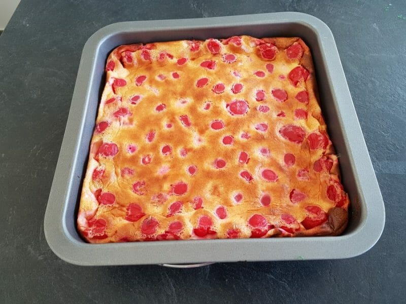 Clafoutis aux cerises au Thermomix Cookomix