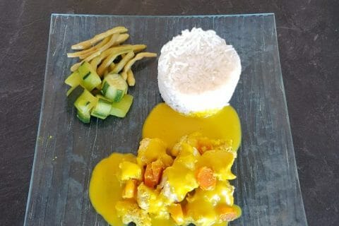 Cliquez pour zoomer ! Poulet coco aux 3 épices Thermomix par Moutonnette