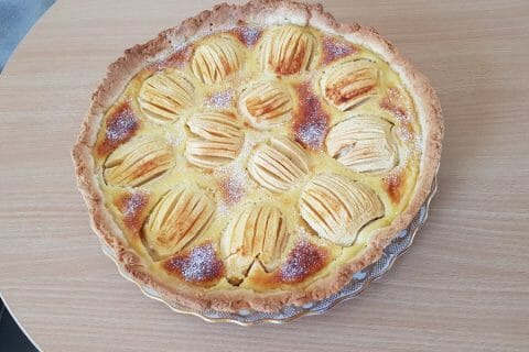 Cliquez pour zoomer ! Tarte normande aux pommes Thermomix par Moutonnette
