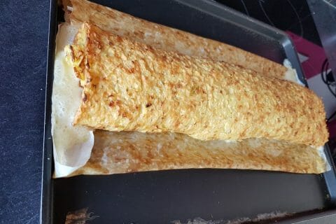 Cliquez pour zoomer ! Roulé de pommes de terre, jambon et reblochon Thermomix par Moutonnette