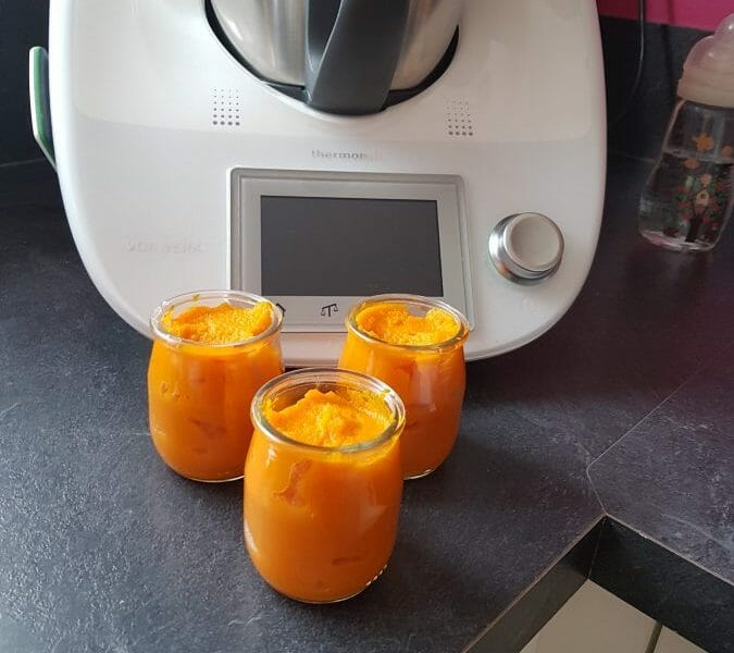 Purée carottes et patates douces au Thermomix - Cookomix