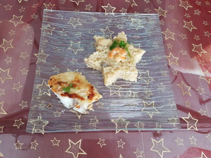 Risotto courgettes et crevettes au Thermomix - Cookomix
