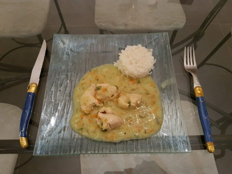 Cliquez pour zoomer ! Waterzooï de poulet Thermomix par Moutonnette
