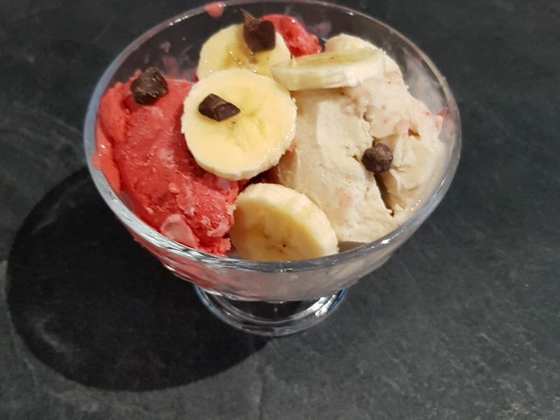 Cliquez pour zoomer ! Sorbet banane Thermomix par Moutonnette