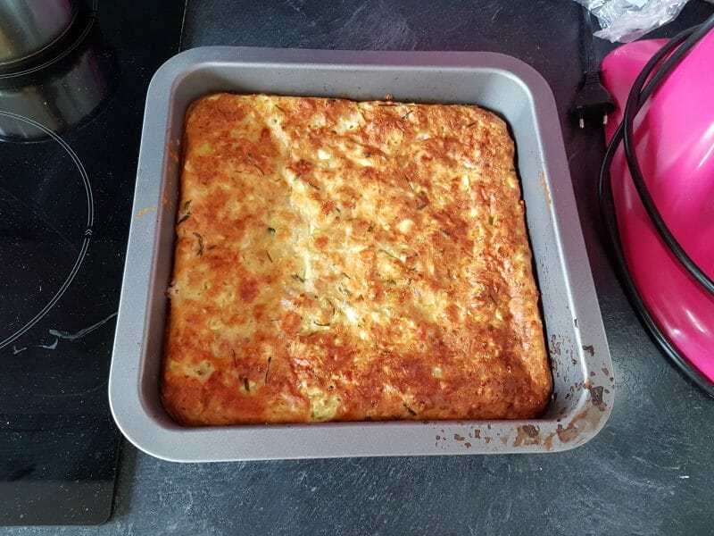 Cliquez pour zoomer ! Zucchini slice – Pain de courgettes australien Thermomix par Moutonnette