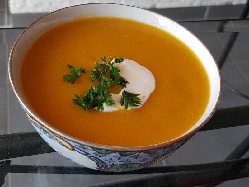 Cliquez pour zoomer ! Velouté de lentilles corail Thermomix par Moutonnette