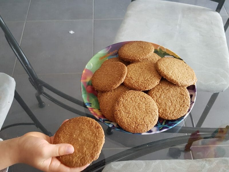 Cliquez pour zoomer ! Hobnobs Thermomix par Moutonnette