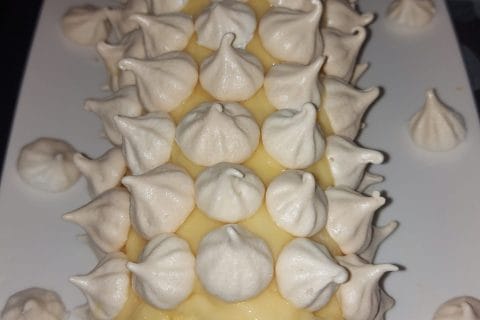 Cliquez pour zoomer ! Bûche au citron meringuée Thermomix par Titemomo4