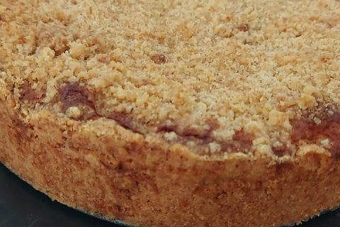 Cliquez pour zoomer ! Tarte aux pommes façon crumble Thermomix par Titemomo4