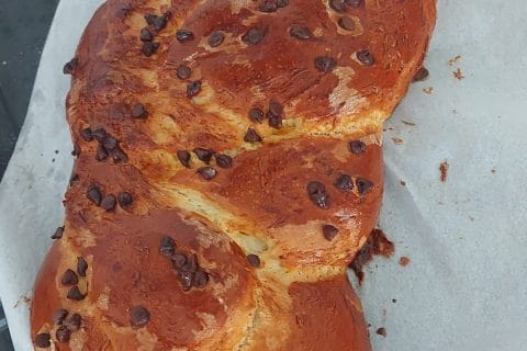 Cliquez pour zoomer ! Brioche tressée à la mie filante Thermomix par Titemomo4