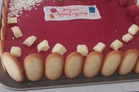 Cliquez pour zoomer ! Bavarois aux framboises Thermomix par Titemomo4