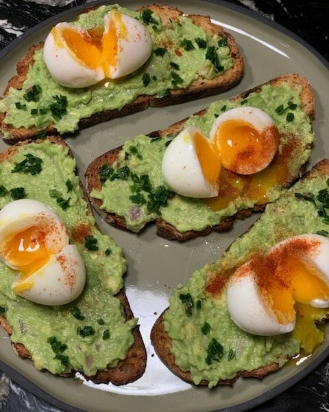 Cliquez pour zoomer ! Tartine avocat et oeuf mollet Thermomix par sylvielizabeth
