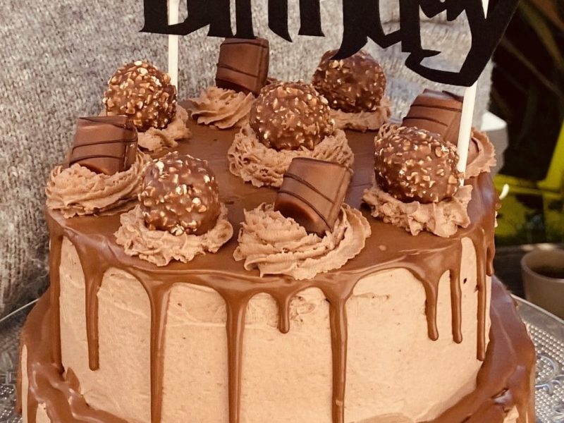 Cliquez pour zoomer ! Layer cake Kinder Bueno Thermomix par Trebuzic