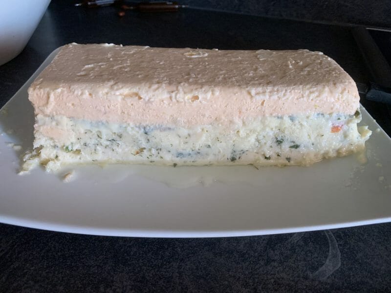 Cliquez pour zoomer ! Terrine de saumon frais et fumé Thermomix par 0pibrac